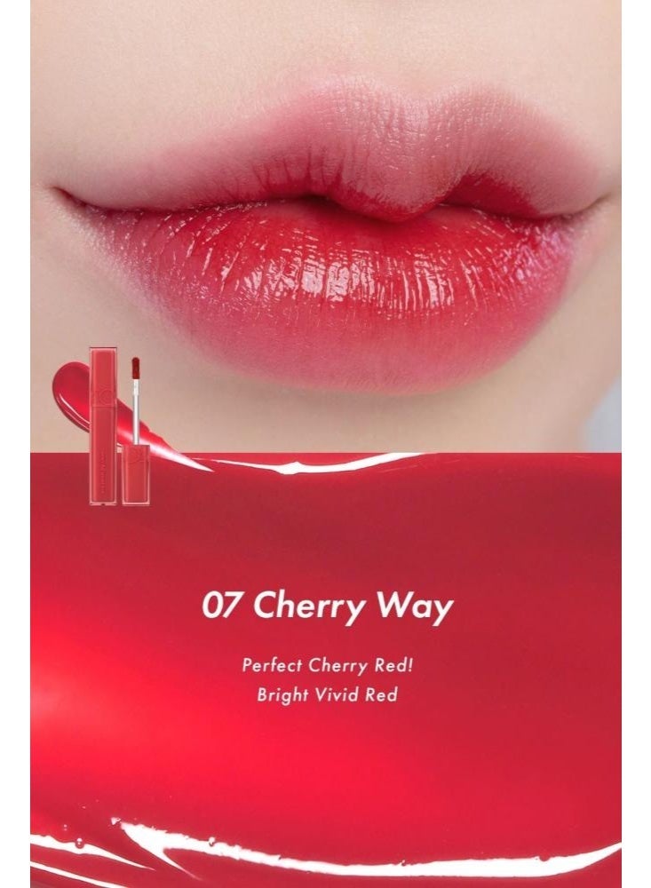 rom&nd Water Lip Tint, 07 Cherry Way, 5g - Image 2