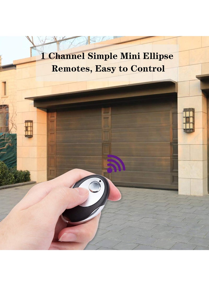 Generic 315MHz Purple Learn Button Garage Door Remote Control Keychain Compatible with Sears Craftsman 139.53753 - LiftMaster 370LM 371LM 372LM 373LM - Chamberlain 950D 953D 956D (2 Pack)  - Image 4