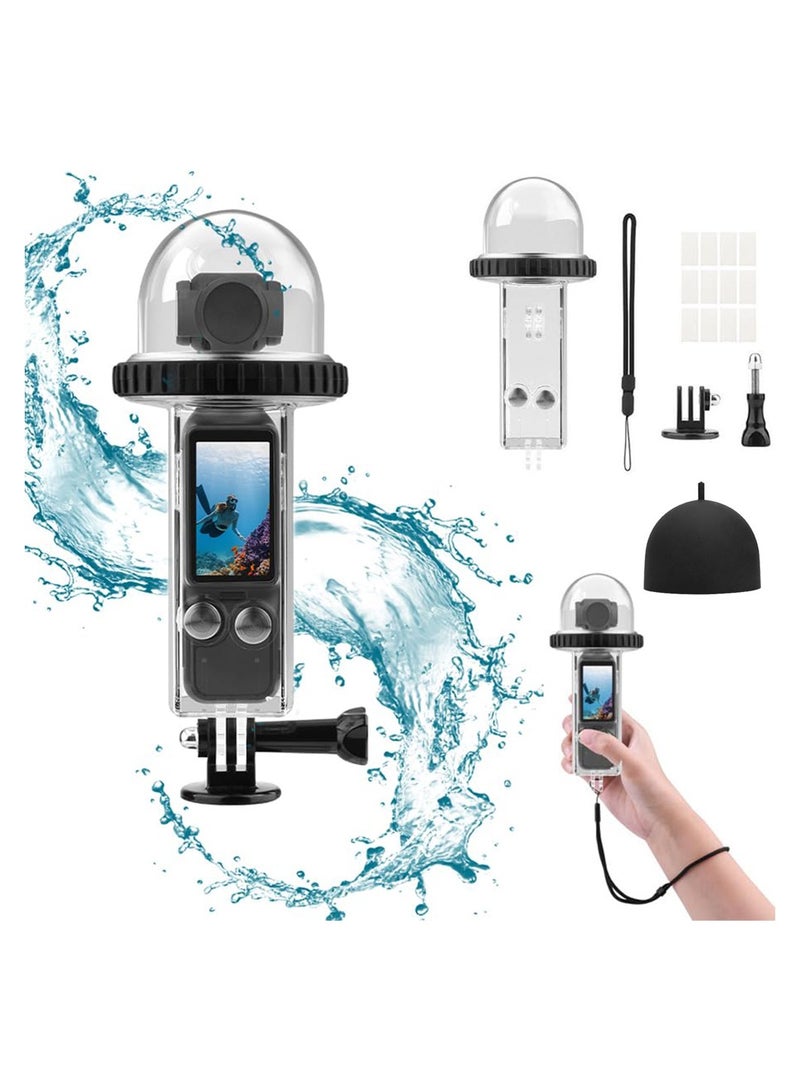 40M/131FT Waterproof Dive Case for DJI Osmo Pocket 3, Compatible Diving Protection Cover for DJI Pocket 3 Accessories, Ideal for Underwater Adventures  - Image 1