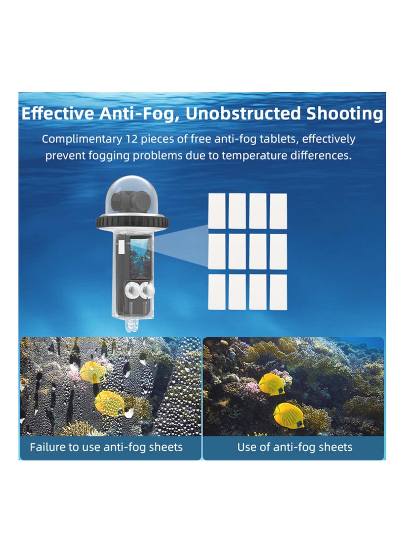 40M/131FT Waterproof Dive Case for DJI Osmo Pocket 3, Compatible Diving Protection Cover for DJI Pocket 3 Accessories, Ideal for Underwater Adventures  - Image 3