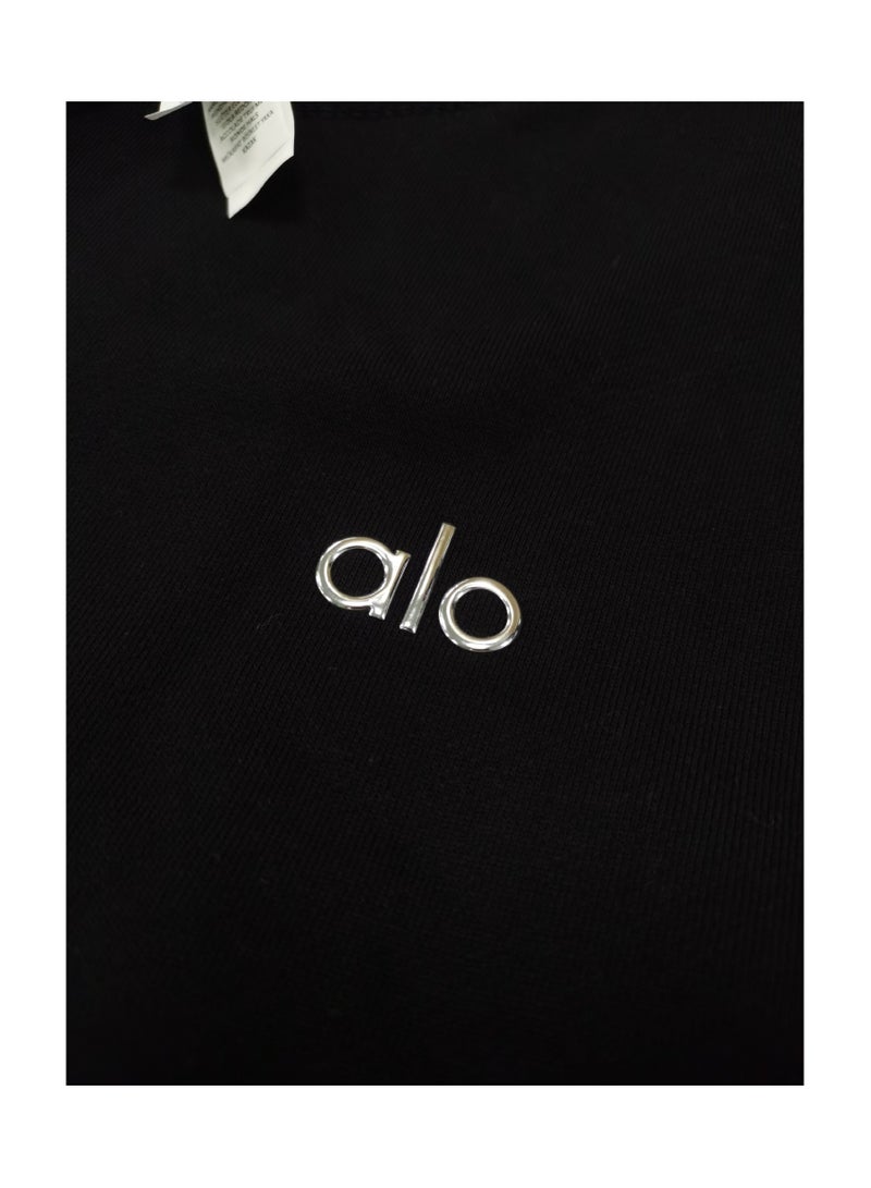 Alo Yoga هودي ألو سترة نسائية بأكمام طويلة علوية رياضية بغطاء رأس بدلة رياضية - Image 4