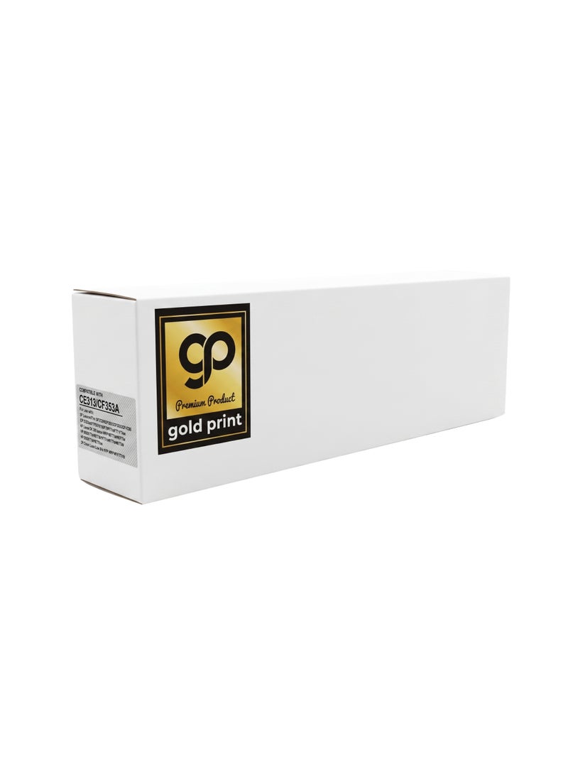 طباعة الذهب Gold Print Premium Universal Toner CE313 126A, CF353A 130A For Use With: HP Laserjet Pro CP1021, CP1022, CP1023, CP1025, CP1025nW, CP1026nW, CP1027mw, CP1028w, HP LaserJet 200 Color MFP M175nw, M175al, M175b, M175c, M175e, M175p, M175r, M275s, M275, M275u, M275nw, HP Color LaserJet Pro MFP M176n, M177fw (1000 Page) - Image 1