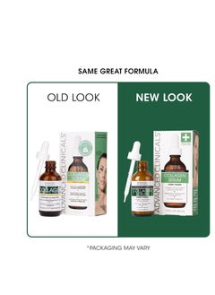Advanced Clinicals Advanced Clinicals Collagen Serum For Face | Visible Anti Aging Collagen Peptide Serum + Hyaluronic Acid Moisturizer Improves Look Of Wrinkles, Dry Skin, & Fine Lines, No added Fragrance, 2-Pack  - Image 5