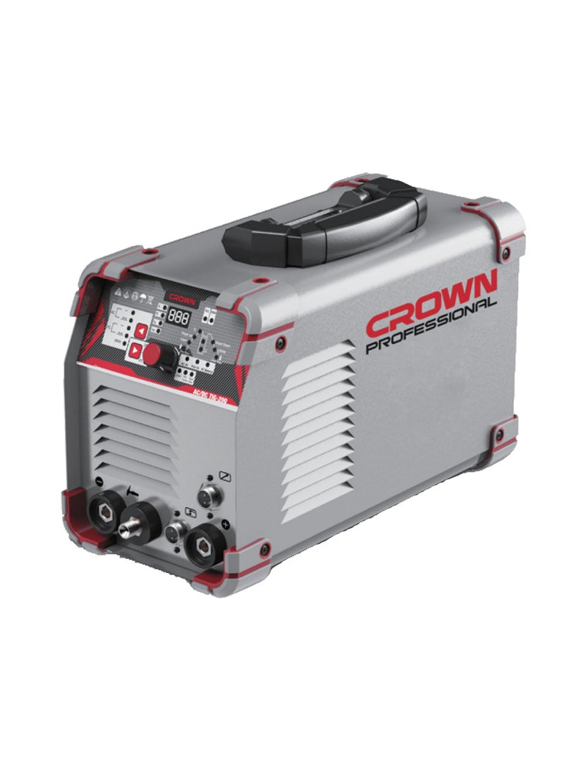 كراون جهاز لحام أرغون يدوي (AC/DC)، جهد 220 فولت، تيار 20-200 أمبير - CT33024