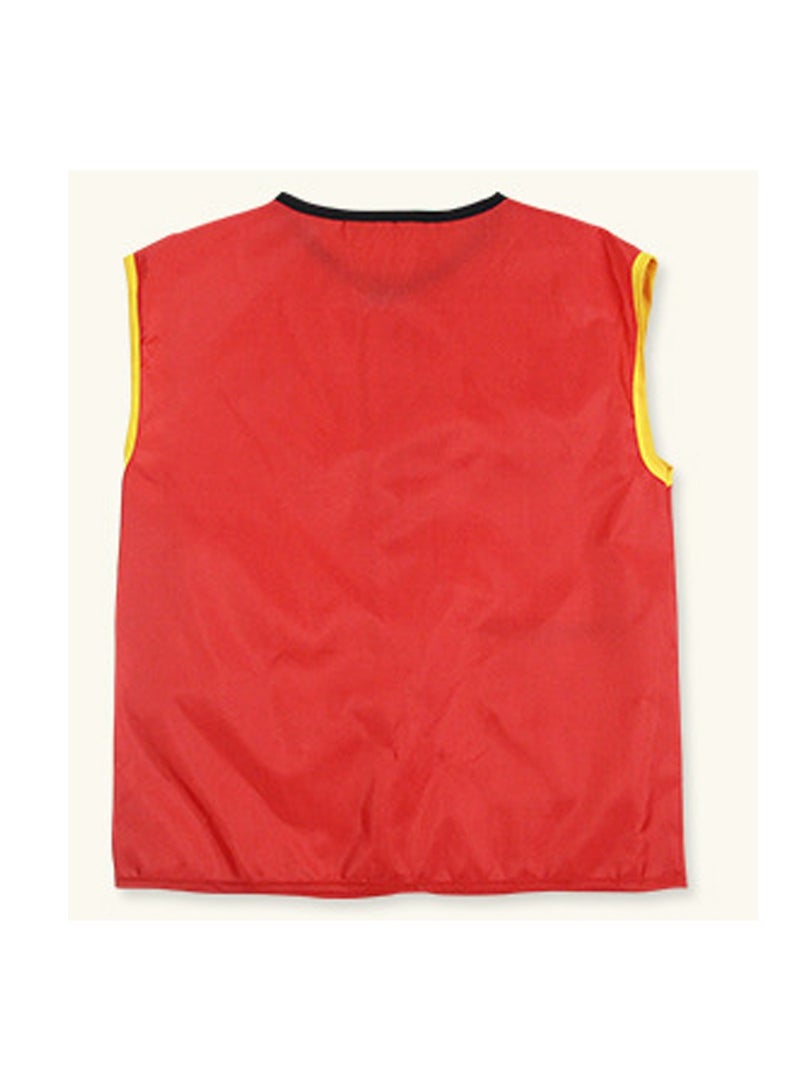Role Play Set Kids,Toddler Fireman Police Dress up, Fire Pretend Chief Outfit （Short Sleeve Firefighter） - Image 3