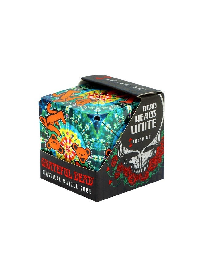 شاشيبو صندوق تحويل الشكل - مكعب فيدجيت حاصل على جائزة وحاصل على براءة اختراع مع 36 مغناطيسًا من العناصر الأرضية النادرة - يتحول إلى أكثر من 70 شكلًا، قم بتنزيل تطبيق Fun In Motion Toys للجوال (The Grateful Dead-Dancing Bears) - Image 1