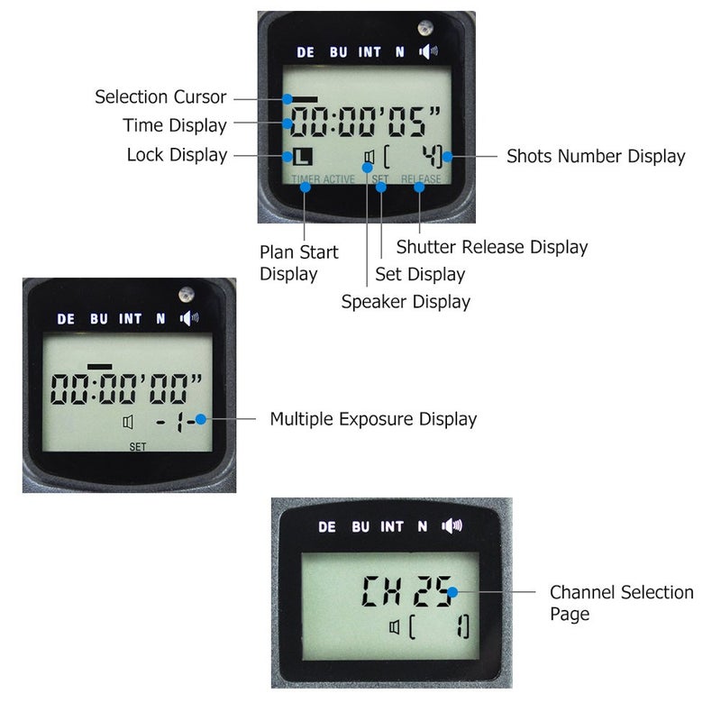 JJC Wireless Intervalometer Timer Remote Control Shutter Release for Canon EOS Rebel T7 T6 T5 T8i T7i T6s T6i SL3 SL2 EOS 90D 80D 70D 77D 60D EOS R50V R R6 Mark III II R7 R8 R10 RP R100 M6 SX70 & More - Image 4