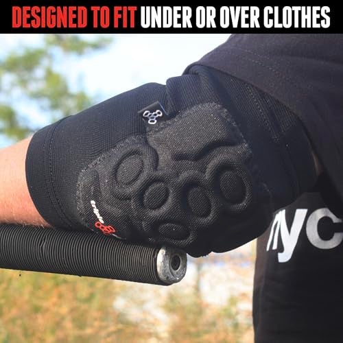 Triple Eight Covert Elbow Pads – Ideal for Roller Skating, Biking, BMX, and Skateboarding - Image 4