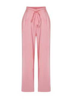 Pink Modal Slim Belt Pleated Wide Cut Wide Leg Woven Trousers TWOSS24PL00121 - pzsku/Z362C12A1F3F15520D4F8Z/45/_/1730941943/aeff9953-a102-434e-9647-10976f7c5675