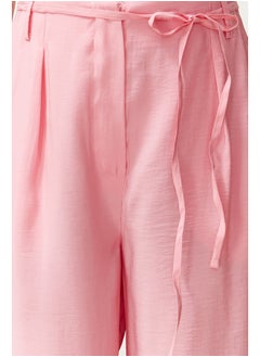 Pink Modal Slim Belt Pleated Wide Cut Wide Leg Woven Trousers TWOSS24PL00121 - pzsku/Z362C12A1F3F15520D4F8Z/45/_/1730941944/c0a425d2-87b4-440d-af7e-5a9fa7fd66a7