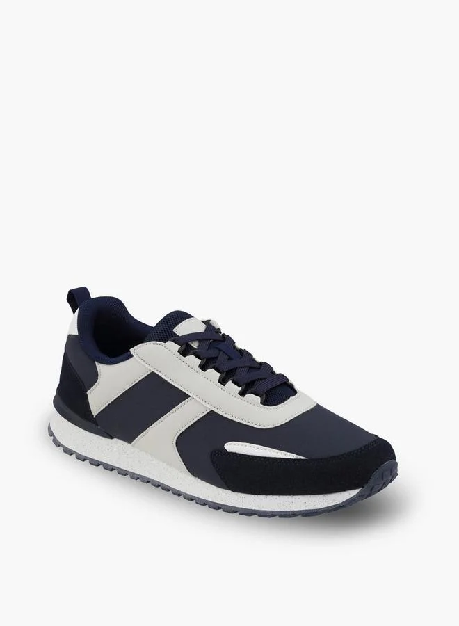 ال بي ال من شو اكسبرس Men Textured Lace-Up Ankle Sneakers