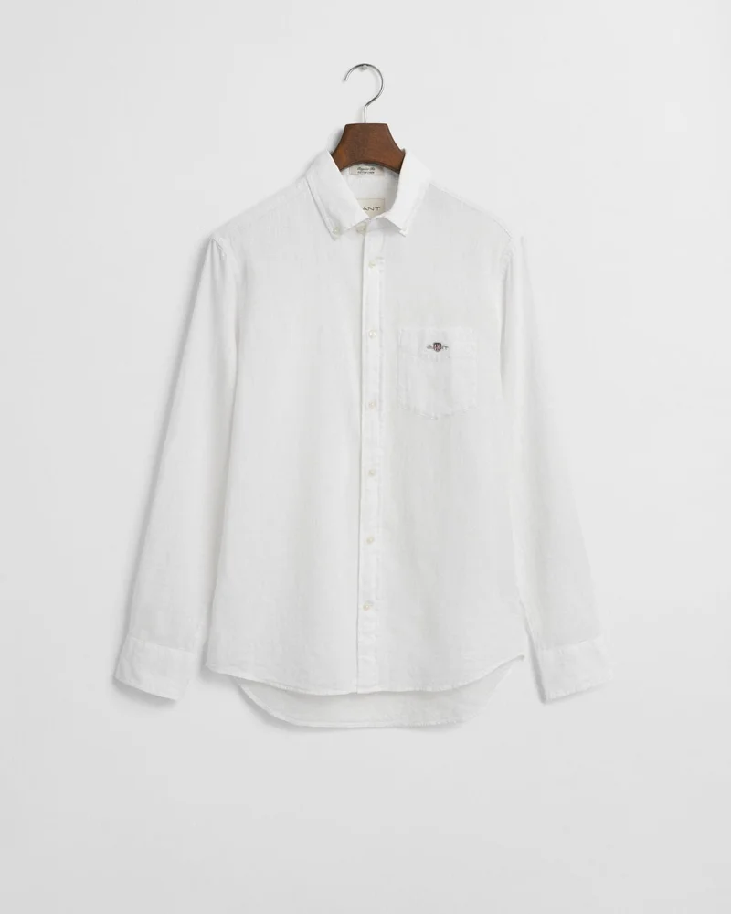GANT  Regular Cotton Linen Shirt for Men | Best Price UAE
