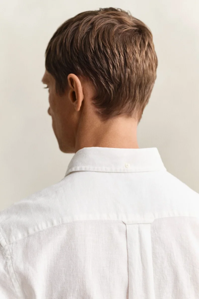 GANT  Regular Cotton Linen Shirt for Men | Best Price UAE