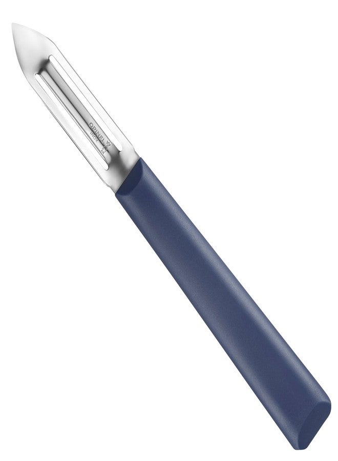 Opinel Les Essentials+ No. 315 Peeler, Corrosion Resistant + Dishwasher Safe, Made in France, Blue - Image 1