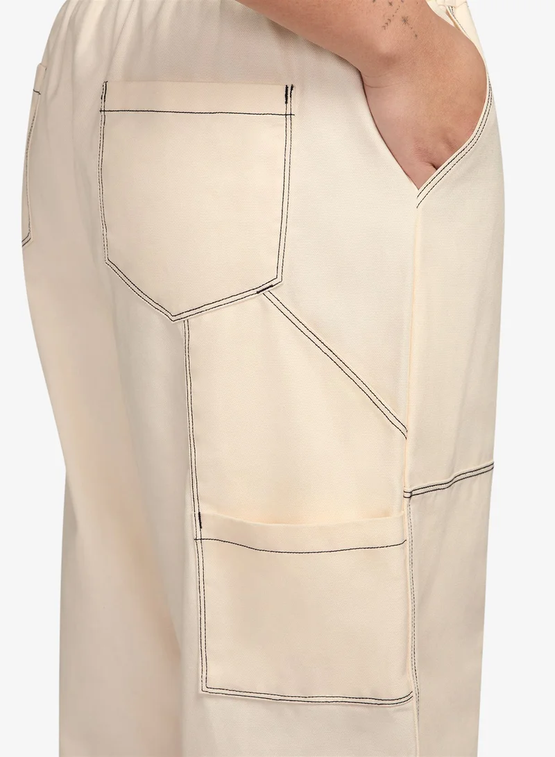 Nike CHALK/ANTIQUE SILVER/(CHALK) Nsw Street Carpenter Loose Relaxed Sweatpants for Women | Best Price UAE