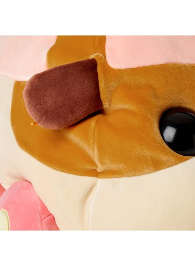 MGA لعبة محشوة كبيرة من MGA Entertainment Pui Pui Molcar بطول 16 بوصة، بطاطا، لعبة ناعمة للغاية، هدية للأطفال الفتيات الأولاد الجامعين من أعمار 3 4 5 6 7+ - Image 2