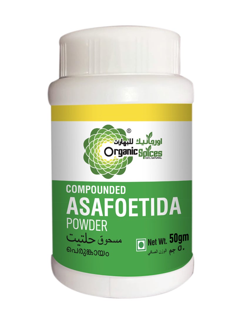 ORGANIC SPICES Compound Asafoetida Powder 50 gms 