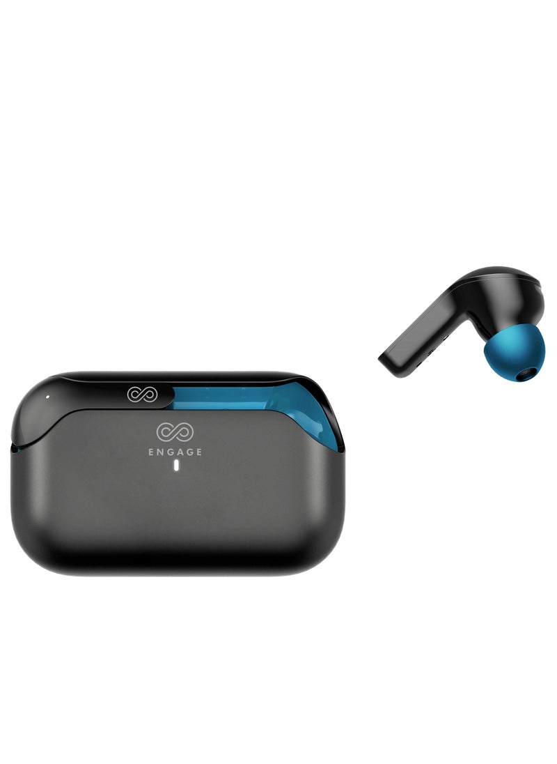 Engage - Sound your style with Engage PODS E98 Bluetooth Black Blue - Image 1
