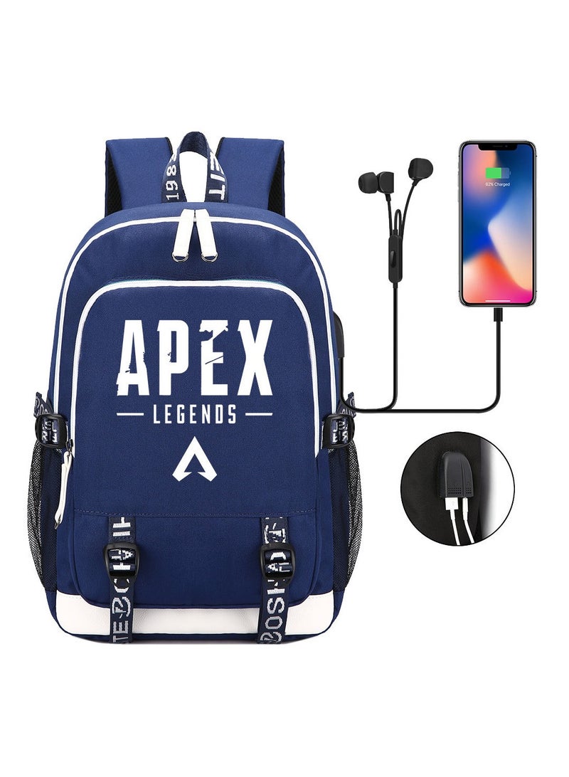 سماعات أذن مطبوعة بمنفذ USB للشباب أثناء السفرBag size: 30cm long, 15cm wide, 44cm high