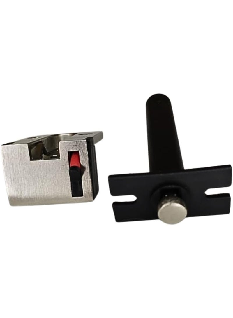 Union Door Chain Satin Nickel Stainless Steel Security Chain Guard Door Restrictor for Wooden and Metal Doors Boxed Screws Included Heavy Duty Front Door Safety Chain Home Office Apartment Hotel Entry - Image 2