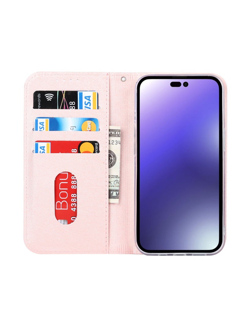 Suteni Flip Cover Card Slots Leather Phone Case for iPhone - Image 2