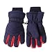 kimmyku Children Toddler Little Boys Girls Winter Ski Driving Snow Gloves Thinsulate Waterproof Navy - Image 2
