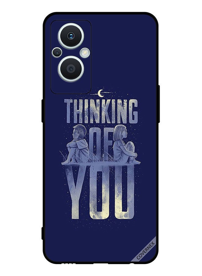 Covernex Protective Case Cover For Oppo Reno 7 Z 5G Thinking Of You - Image 1