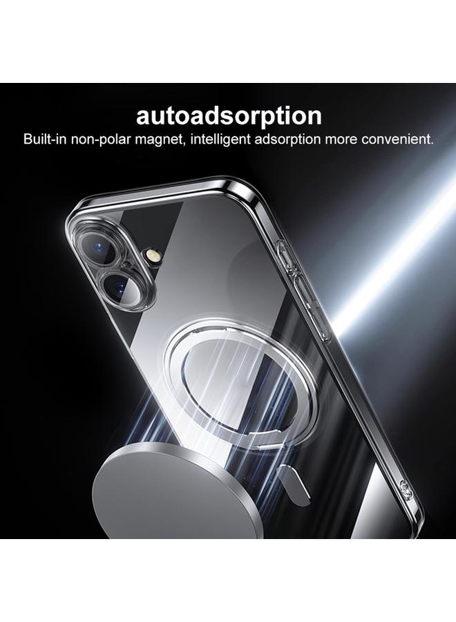 اس-توب جراب لهاتف iPhone 16 مطلي بالكمبيوتر مع حامل حلقي 360 درجة من Magsafe - Image 5