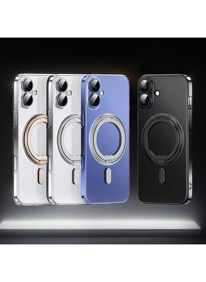 اس-توب جراب لهاتف iPhone 16 مطلي بالكمبيوتر مع حامل حلقي 360 درجة من Magsafe - Image 2