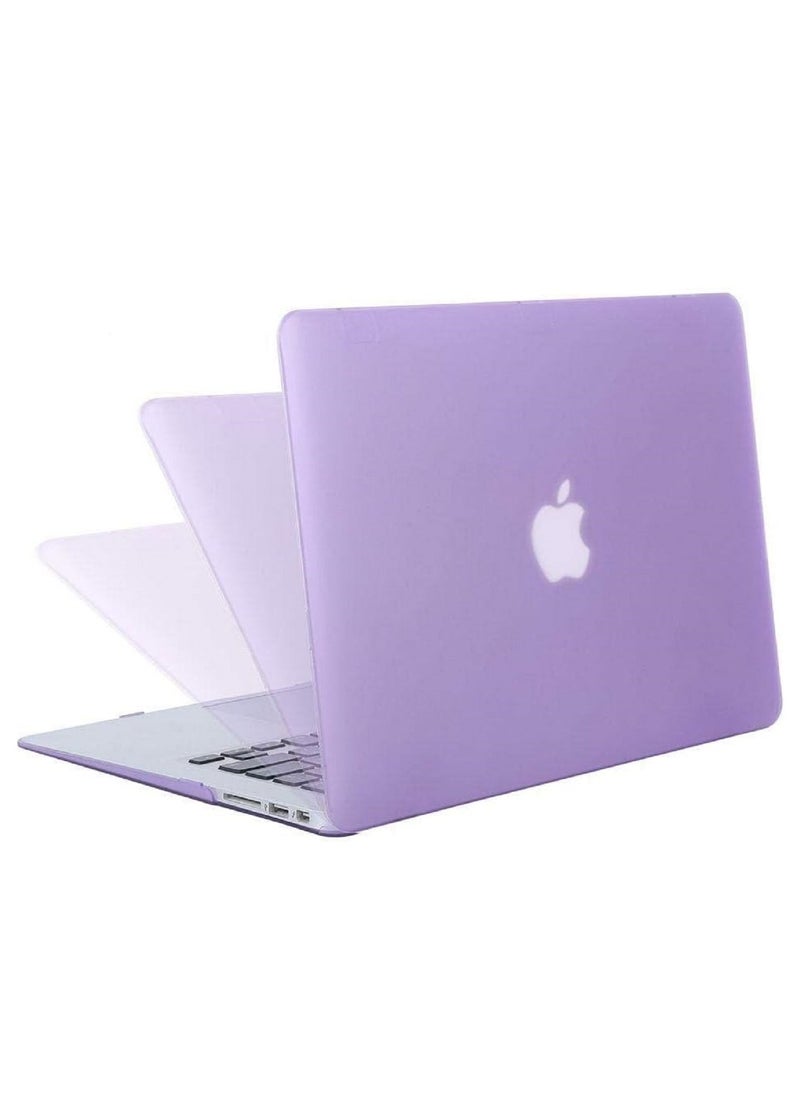 Mufaens Hard Shell Case Cover Compatible with Older Version MacBook Air (13 & 13.3-inch, 2010-2017 Release) Model: A1369/A1466, (MC503xx/A, MC504xx/A, MC965xx/A, MC966xx/A, MD231xx/A, MD232xx/A, MD760xx/A, MD761xx/A, MD760xx/B, MD761xx/B, MJVE2xx/A, MJVG2xx/A, MMGF2xx/A, MMGG2xx/A, MQD32xx/A, MQD42xx/A, MQD52xx/A) Purple  - Image 4