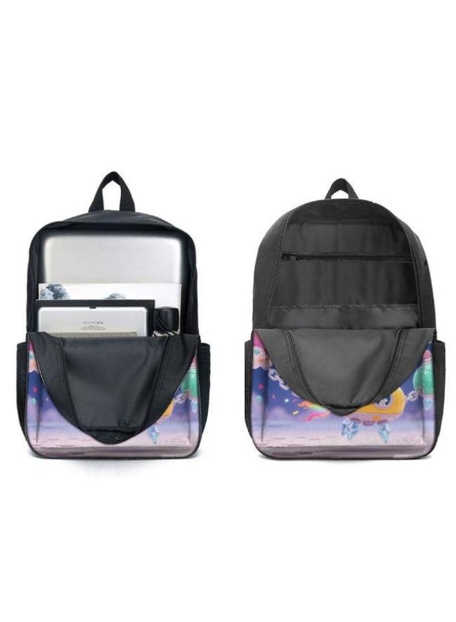 Bright Li Fire Backpacks + handbags + stationery bags | Back-to-school season/festival gifts | Cartoon bag three-piece set, easy to deal with various occasions (available for students, children, friends outings, mountain climbing, school, etc.) - 104 - Image 4