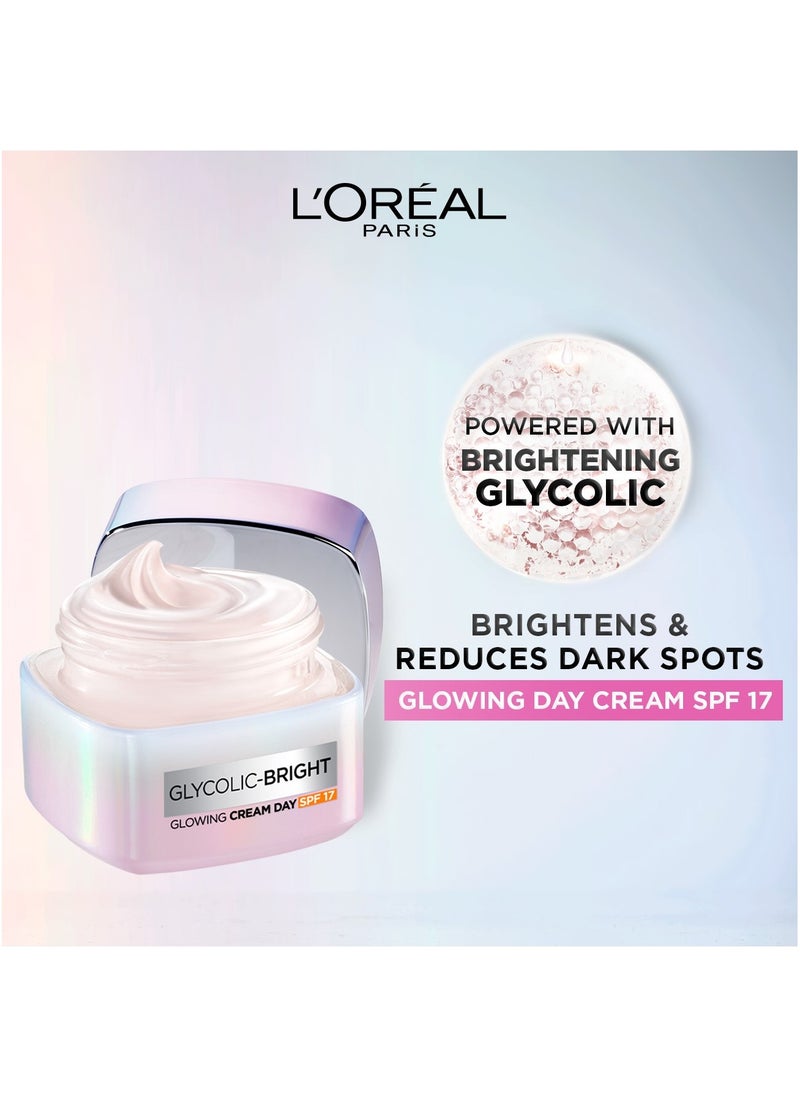 Glycolic Bright Glowing Day Cream with SPF17 and Glycolic Acid 50ML - pzsku/Z362CABB78B0769A8CCD2Z/45/_/1698777165/8bb6fce0-fb89-48a2-b154-97e618c089ae