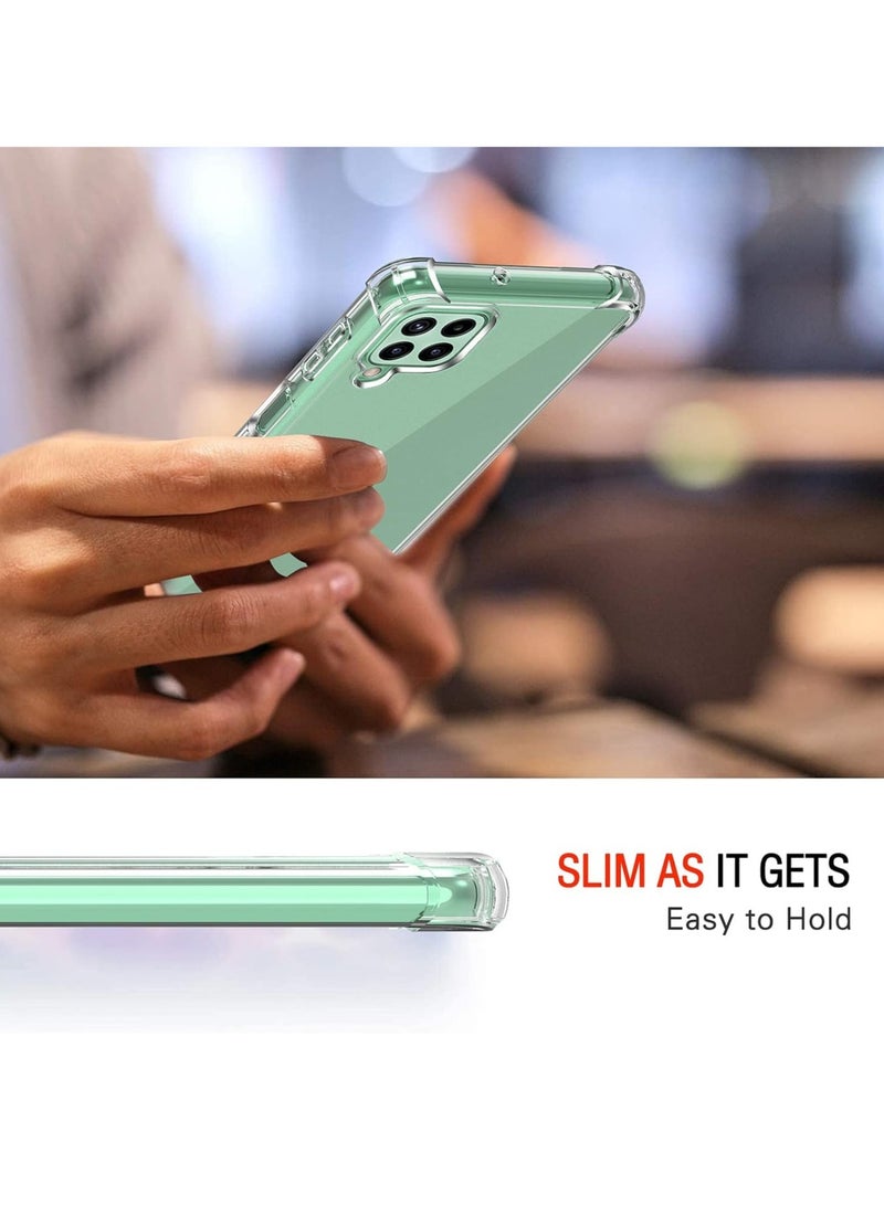ELTRAZONE Samsung Galaxy A22 4G Case Cover Protective Shock Absorption Bumper soft Transparent Case (Clear) - Image 5