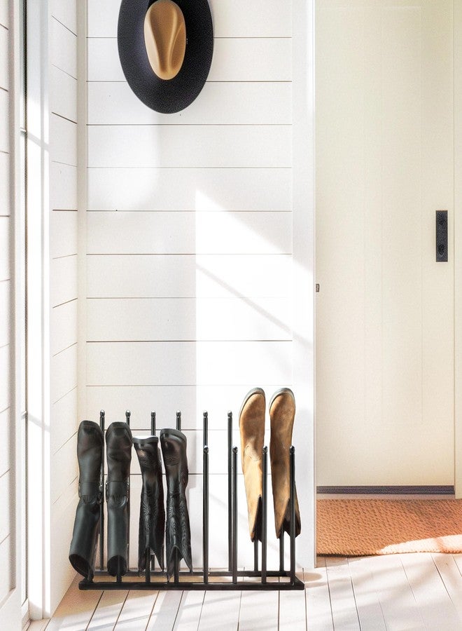 Pristine Boot Holder - Storage for 8 Pairs of Boots, Black - Image 3
