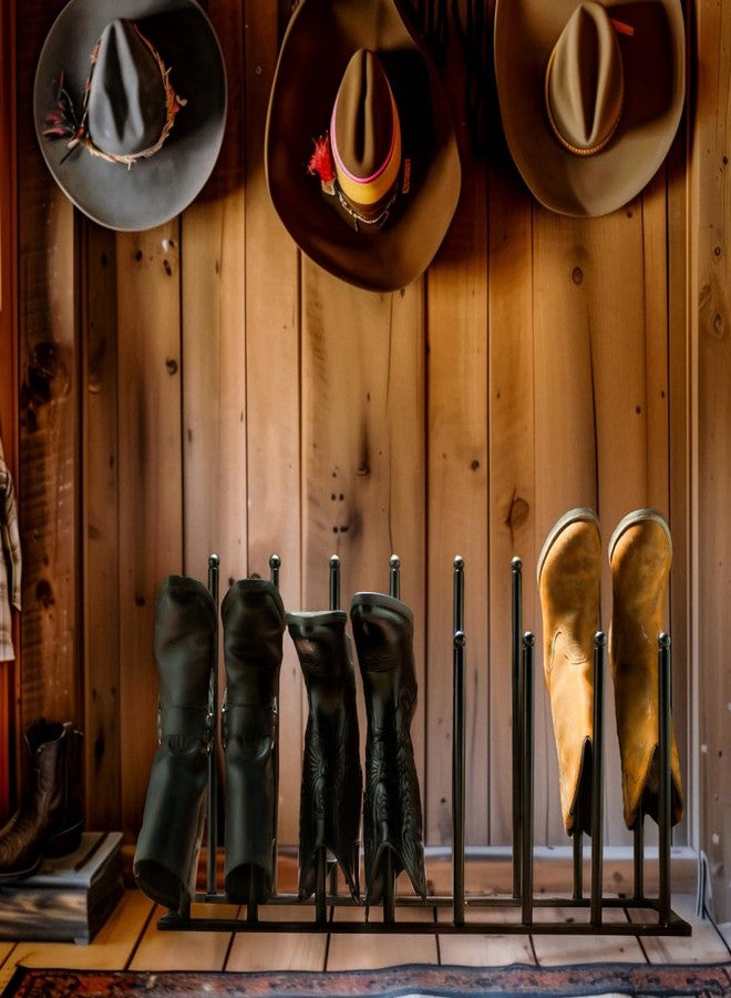 Pristine Boot Holder - Storage for 8 Pairs of Boots, Black - Image 4