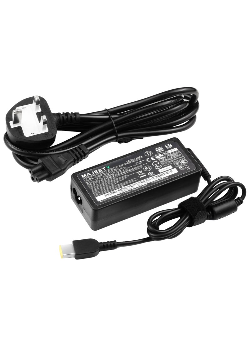 Majesty Laptop Charger, 65W AC Adapter, 20V 3.25A USB Port, Compatible with Lenovo Yoga 2 11, 11s, 13, 2 Pro, Flex 2, 15, 15D, 14, 10, IdeaPad S210, U430, U530, Flex G40, G50, 13, 13-219191, Black  - Image 2