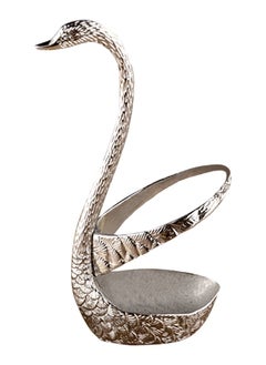 Generic Swan Tableware Spoon Fork Holder Silver 17x6x8centimeter  - Image 1