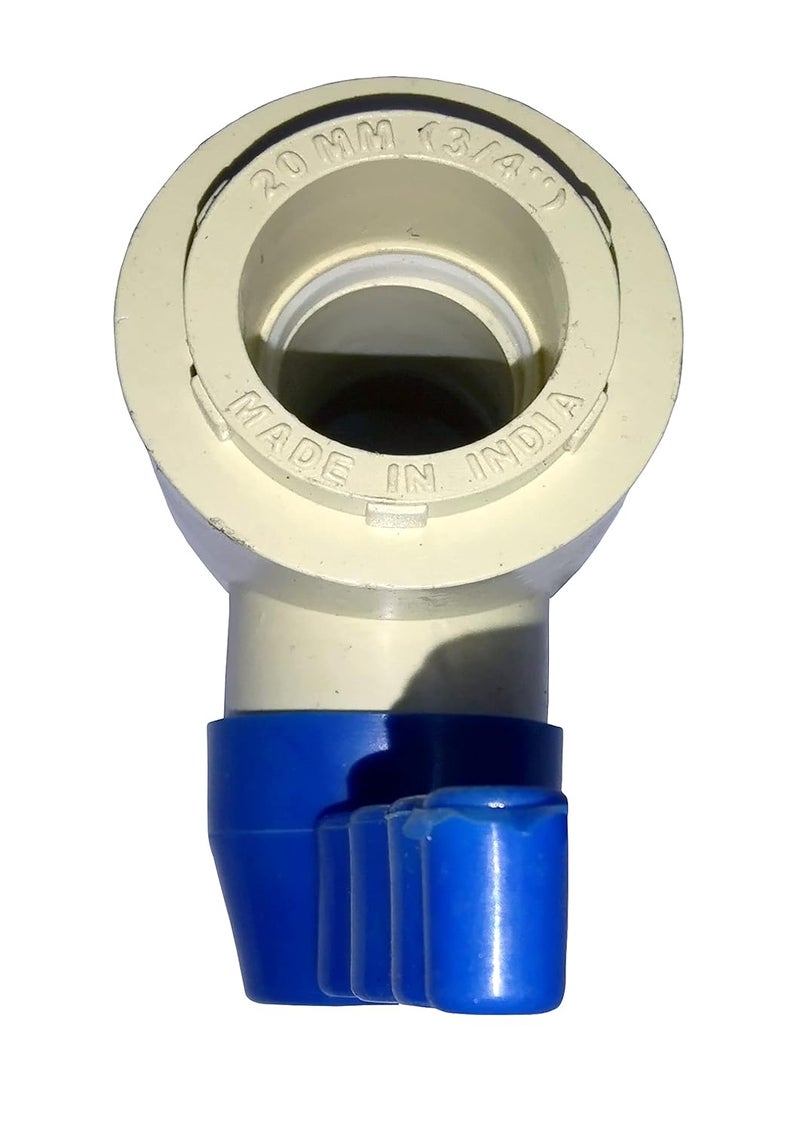 DEHRAN CPVC 34 inchi Ball Value for BathroomKitchenPipe fittings Heavy Duty20mm 10 - Image 1