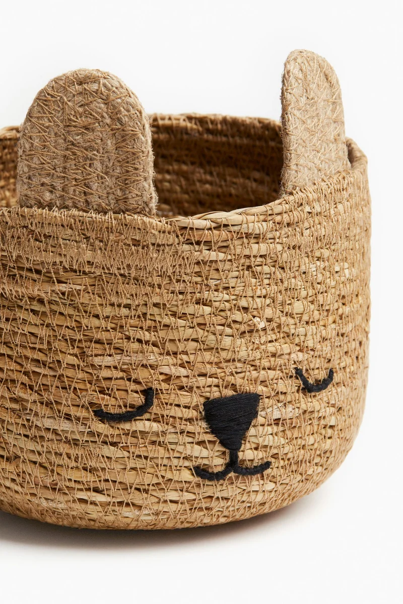 H&M Seagrass storage basket