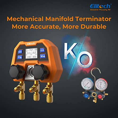 Elitech مقياس ضغط رقمي ذكي Elitech، مقياس ضغط تقليدي Subverse، ترقية البرنامج الثابت عن بُعد OTA، DMG-4B - Image 5