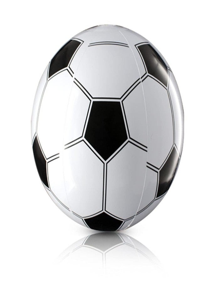 HaRvic Kids Soccer Ball Football for Toddler Sports Training Ball Indoor Outdoor Play Balls Toys Gifts for Children Girls Boys (Black and White) (75CM) - Image 1