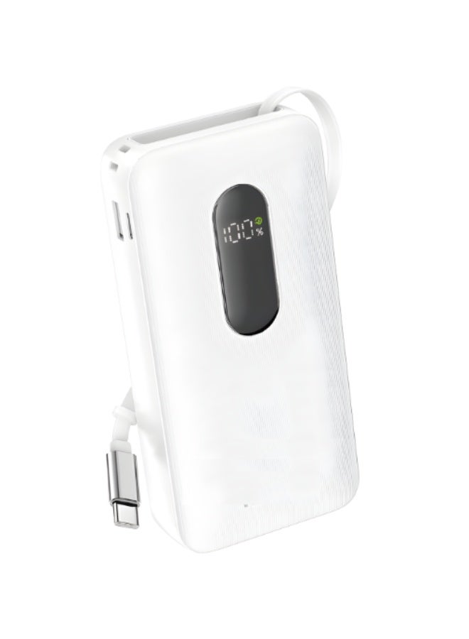 باور بانك 22.5 واط 20000 مللي أمبير SOL-PB052 (أبيض)