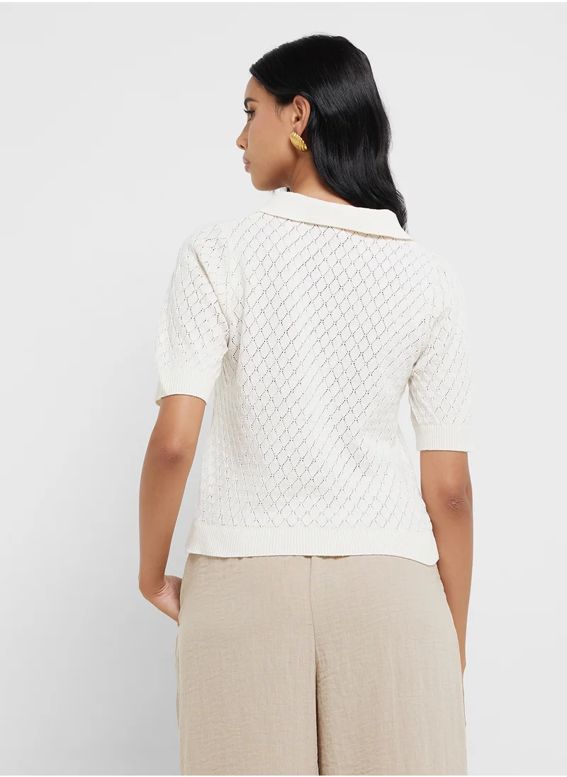 ONLY Structure Polo T-Shirt