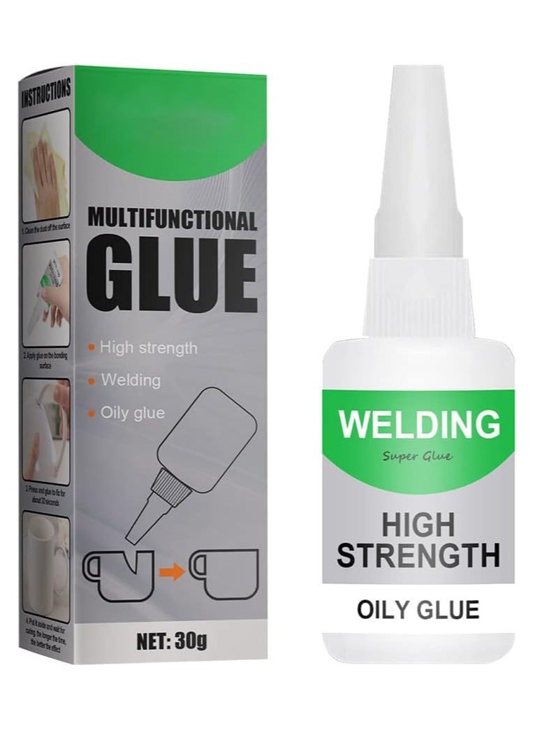 Yameem High strength oily glue, Welding glue, Super glue, Multifunctional glue, Waterproof glue, Oil-resistant glue, All-purpose glue for home - Image 1