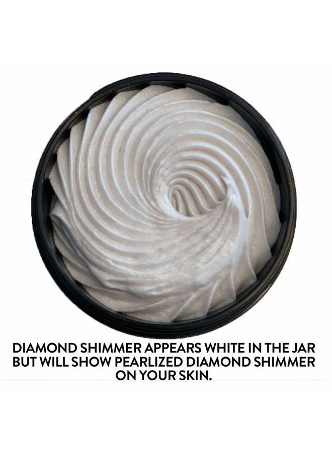 glimmer goddess Organic Whipped Shea Body Shimmers Travel Size - Bronze, Diamond & Gold Shimmer - Vegan, Cruelty-Free  - Image 4