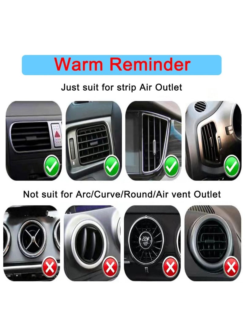 Generic 60 pieces Car Auto Air Conditioner Vent Outlet Trim Strip, DIY Decoration Chrome PVC Car Interior Moulding Trim Strip Line for All Straight Air Vent Outlet, Car Interior Accessories  - Image 5