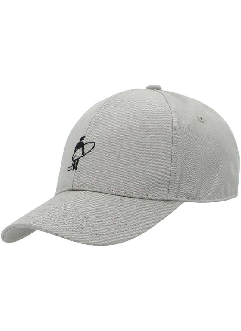 Termit Termit adult Grey Baseball Cap – Breathable 100% Cotton Summer Hat, One Size Adjustable, Lightweight Sun Protection for Outdoor Adventures  - Image 1