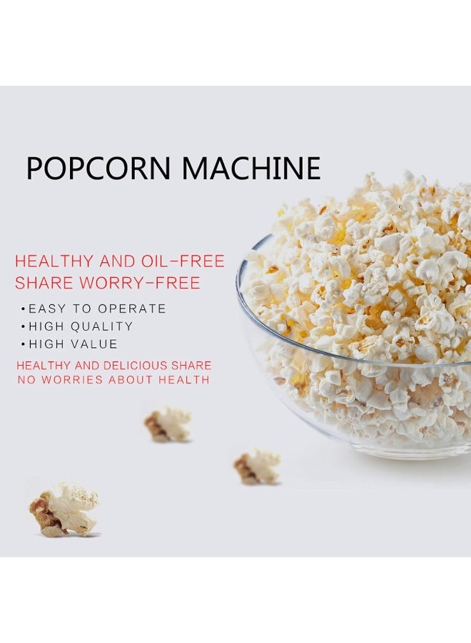 Popcorn Maker, Hot Air Corn Popper, Make Homemade Healthy Oil-Free Popcorn, Comes with Measuring Cup And Serving Bowl  - Image 5
