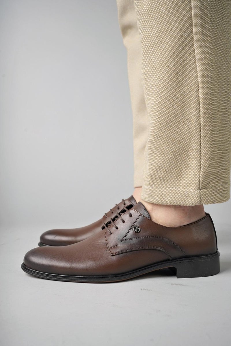 muggo H0143 Guaranteed Men's Daily Classic Leather Shoes  - Image 4