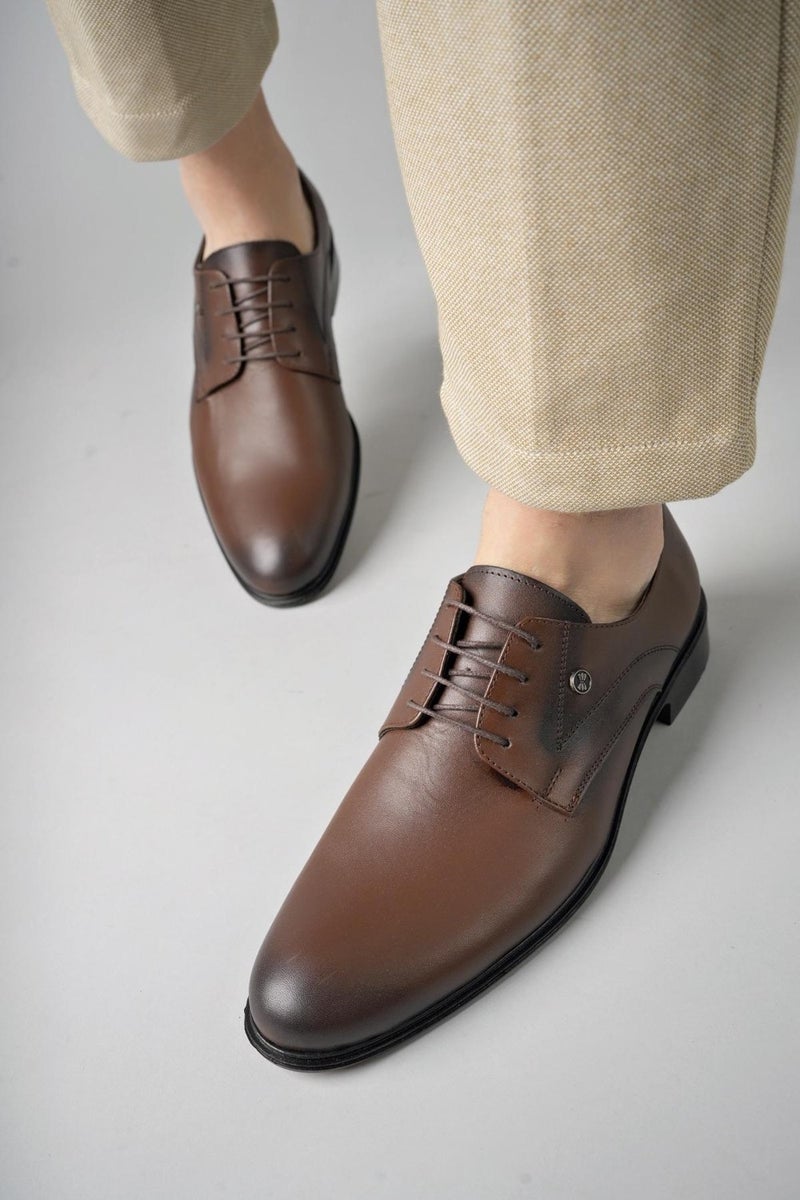 muggo H0143 Guaranteed Men's Daily Classic Leather Shoes  - Image 3